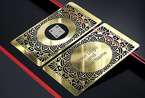 iTap New Metalic Business Cards